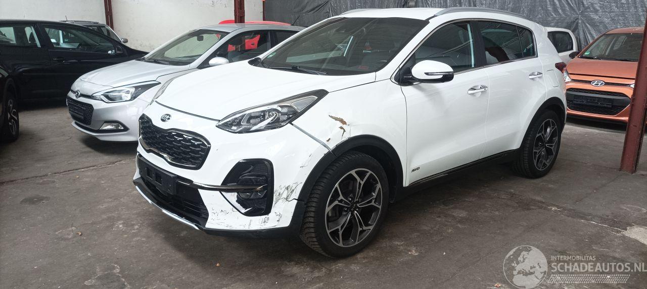 Kia Sportage Bj:12-2019 Facelift GT-line 2.0-Diesel Automatik 4x4 Leder Full-Led Navi JBL Dab Keyless-entry Blindspot 4xStoelverwarming
