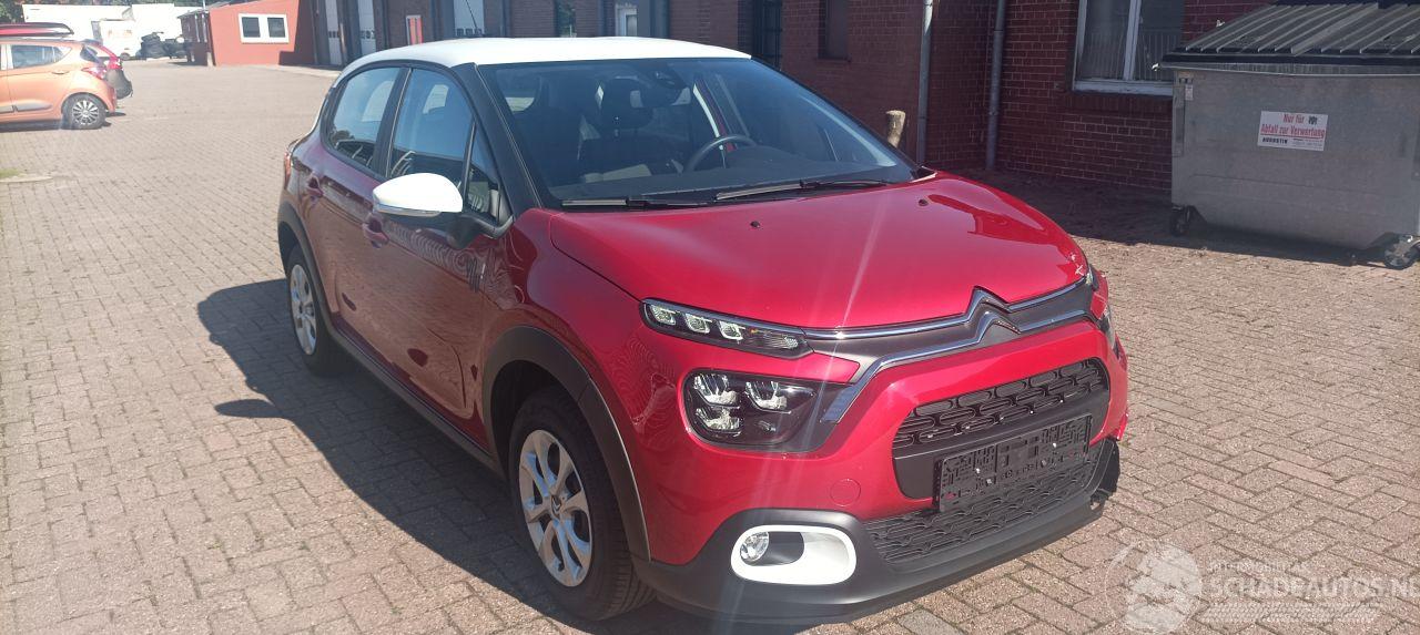 Citroën C3 You! edition 1.2-benzine Full-Led CruiseControl Airconditioning stoelverwarming Dab-radio mistlampen drivelane assistent elektrische ruiten Elektrische spiegels