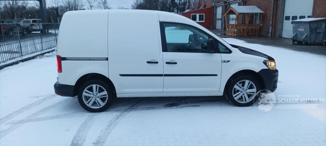 Volkswagen Caddy 2.0 TDI Airco Elektrische ramen Elektrische-spiegels met verwarming Centrale vergrendeling met afstandsbediening Start-Stop systeem Tussenwand met doorkijk