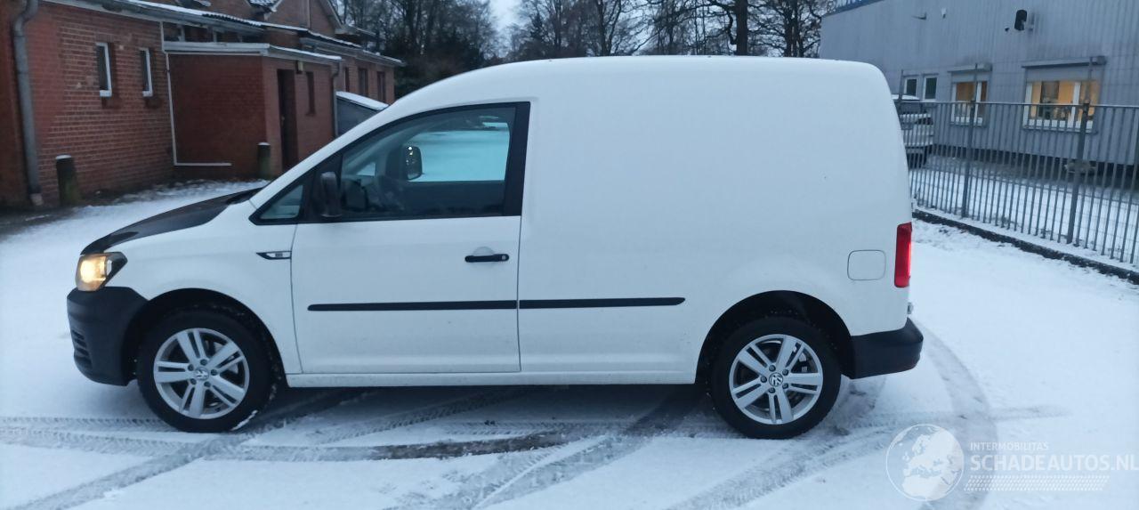 Volkswagen Caddy 2.0 TDI DPF Airconditioning Elektrische ramen Elektrische-spiegels met verwarming Achteruitrijspiegel Radio Usb Centrale vergrendeling met afstandsbediening Start-Stop systeem Lichtmetalen velgen
