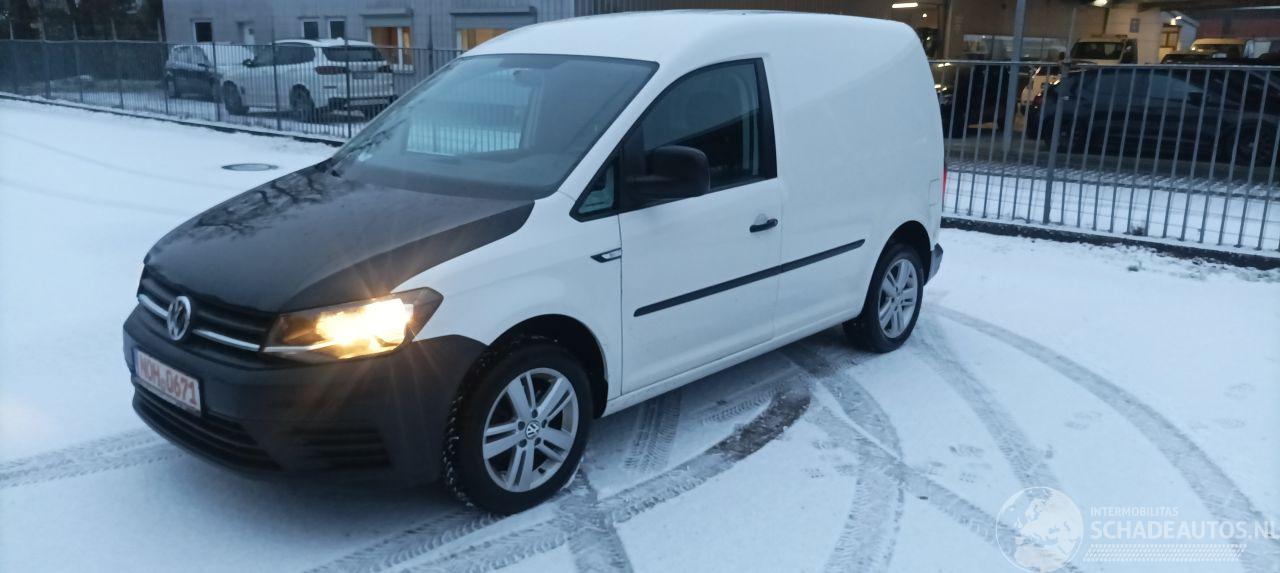 Volkswagen Caddy 2.0 TDI DPF Airconditioning Elektrische ramen Elektrische-spiegels met verwarming Centrale vergrendeling met afstandsbediening Start-Stop systeem Tussenwand met doorkijk glas achteruitrijspiegel