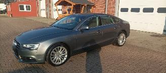 Unfallwagen Audi A5 Sportback 2.0-TDI Automatik Navi Xenon Led-Achterlichten Stoelverwarming Climatecontrol CruiseControl trekhaak 18-inch Audi velgen 2016/2