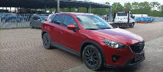 skadebil auto Mazda CX-5 2.2D 175pk Automatik 4x4 Schuifdak Navi Bose Leder memory Xenon Led Motorschade 2014/11