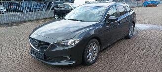 uszkodzony samochody osobowe Mazda 6 Bj:09-2013 2.0 Benzine 165pk Automatik Navi Xenon Climatecontrol CruiseControl Stoelverwarming Lichtautomaat Privacyglas 2013/9