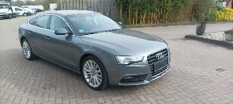 Coche accidentado Audi A5 Sportback 2.0-TDI Automaat Navi Xenon Led Climatecontrol CruiseControl Stoelverwarming Lichtautomaat Regensensor pdc Control 18-inch audi velgen Afneembare trekhaak 2016/2