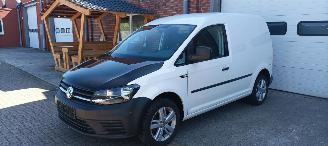Schade bestelwagen Volkswagen Caddy 2.0-TDI Euro6 75pk Airco Start stop systeem Elektrische ramen Elektrische-spiegels met verwarming Centrale vergrendeling met afstandsbediening Stoffen bekleding Tussenwand met glas Achteruitrijspiegel Laadvloer orgineel vw hout Antislip rubberen mat in  l 2016/2