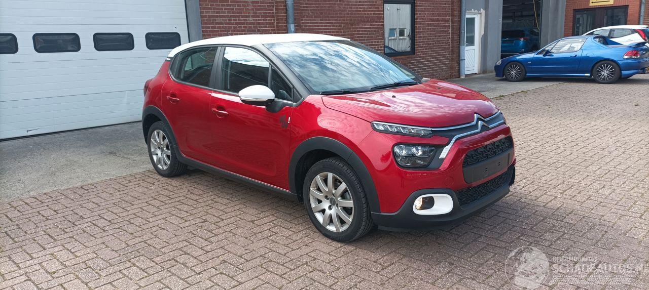 Citroën C3 Bi-Color You Edition 1.2 83pk Airconditioning Full-Led Cruisecontrol Drivelane assistent Stoelverwarming Lichtautomaat Led-dagrijverlichting Dab Radio elektrische buitenspiegels met verwarming Centrale vergrendeling met afstandsbediening Start-Stop systee