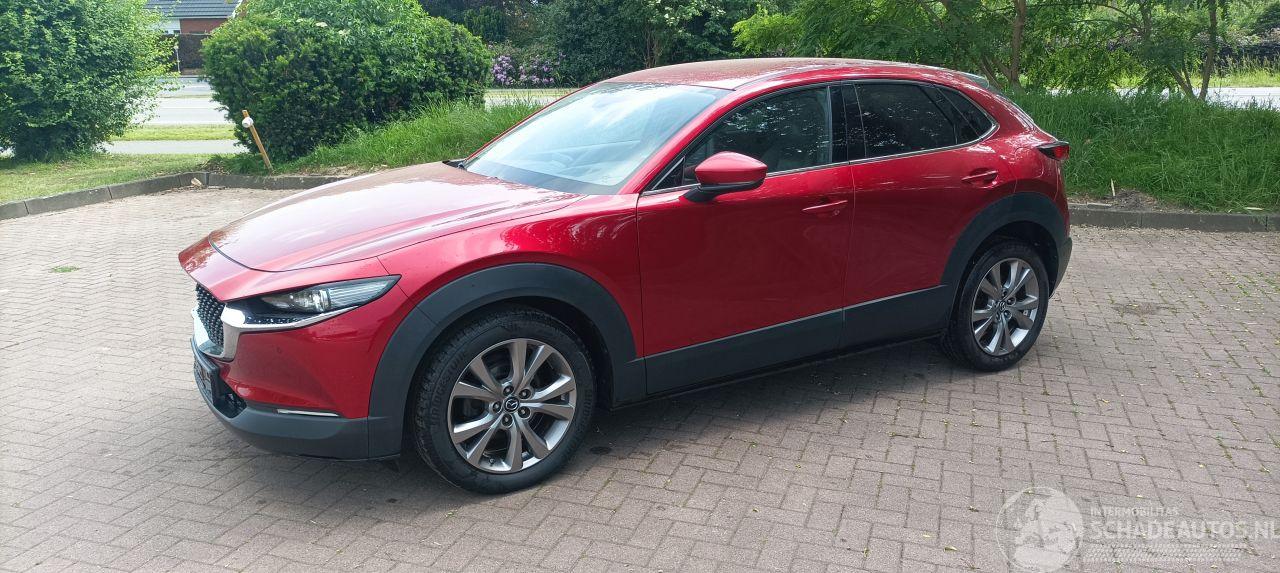 Mazda CX-30 1.8 skyactive Leder Led-Koplampen Bose Soundsystem Headup Keyless-entry Climatecontrol Stoelverwarming Regensensor Drivelane cruisecontrol Elektrische-Achterklep