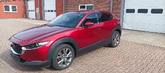 skadebil auto Mazda CX-30 Bj:08-2019 1.8-Skyactive Diesel Navigatie Climatecontrol Leder Memory Sportstoelen Blindspot Drivelane Headup Display Full-Led koplampen Led achterlichten Elektrische achterklep 2019/8