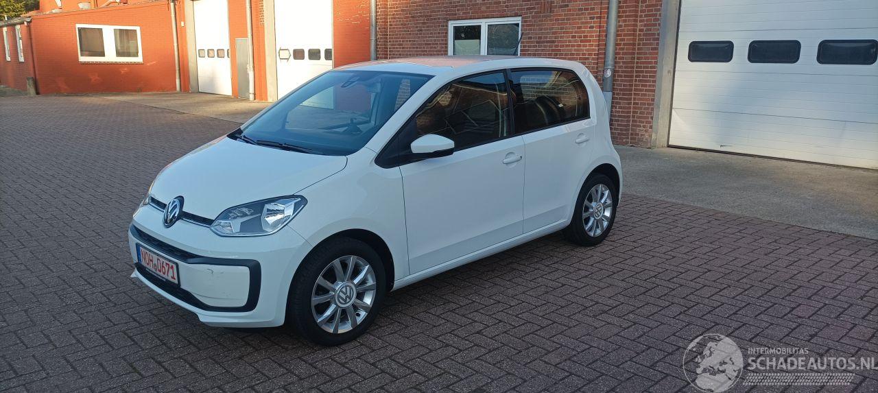 Volkswagen Up! Bj:08-2019 Move Up! 5drs Airconditioning Navigatie-Houder Cruisecontrol Bordcomputer Frontbrakeassistcamera Elektrische ramen Centrale vergrendeling met afstandsbediening Start-Stop systeem 15-inch velgen Parkeersensoren Led-dagrijverlichting
