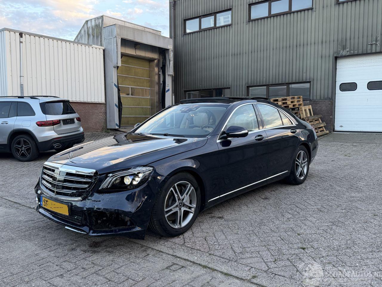Mercedes S-klasse 450 4Matic 36.401 KM NAP! Orgineel Nederlandse Auto Pano Sfeerverlichting 360Camera Softclose  Nieuwstaat!
