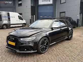 skadebil auto Audi Rs6 4.0 TFSI Quattro 560Pk Pano Bose Head-Up 2013/10