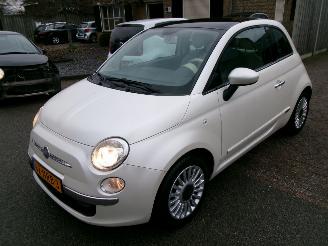 Vaurioauto  passenger cars Fiat 500 1.2 LOUNGE AUTOMAAT AIRCO 2010/10