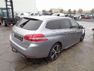 Salvage car Peugeot 308 1.6 HDI GT LINE 2017/11