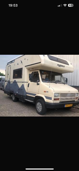Unfall Kfz Wohnmobil Frankia   1990/1