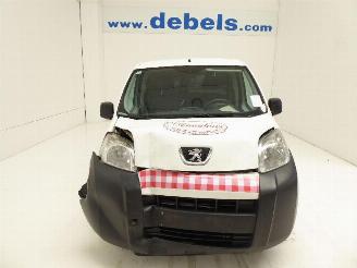 uszkodzony samochody osobowe Peugeot Bipper 1.4 D 2010/11