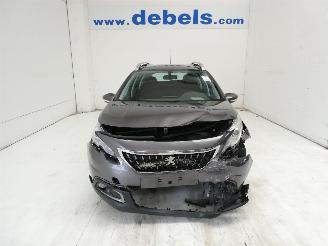 damaged passenger cars Peugeot 2008 1.6 D ACTIVE 2016/8
