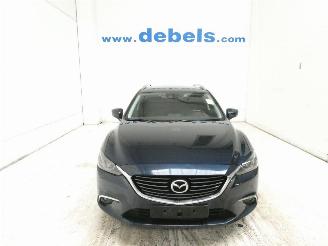 damaged passenger cars Mazda 6 2.2D ACTIVE 2018/4