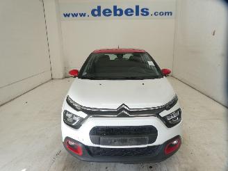 krockskadad bil auto Citroën C3 1.2 2021/2