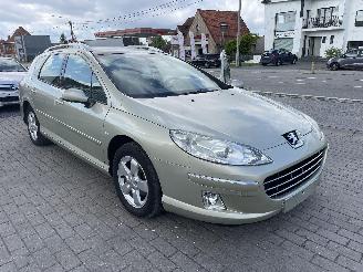krockskadad bil auto Peugeot 407 1.6 HDI SW 2008/12