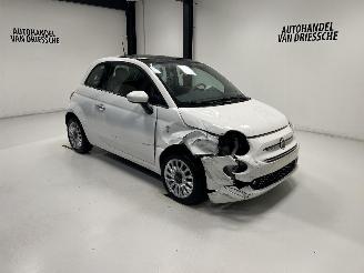 uszkodzony samochody osobowe Fiat 500  2015/10
