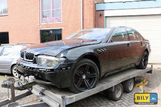 rozbiórka samochody osobowe BMW 7-serie E65 745i 2001/10