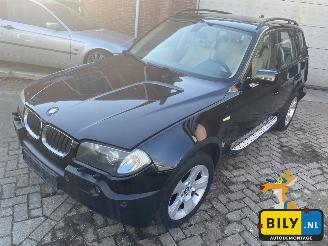 Salvage car BMW X3 2.5I M54 2004/1