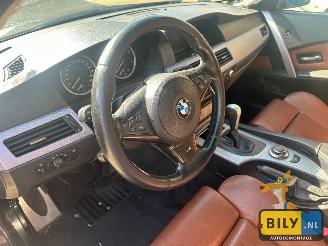 BMW 5-serie E60 530D M57N2 Carbon-schwarz (416) picture 15