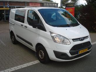 skadebil bedrijf Ford Transit CUSTOM DUBBELE CABINE 2.2TDCI EURO 5 2014/11