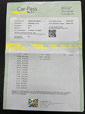 Mercedes C-klasse 200 d AMG LINE NIGHT NAVI CAMERA picture 12