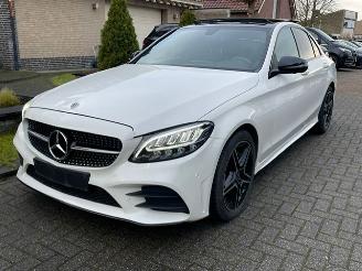 uszkodzony samochody osobowe Mercedes C-klasse 200 d AMG LINE PANORAMADAK CAMERA NAVI PDC 2020/8