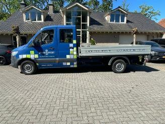 krockskadad bil bedrijf Mercedes Sprinter 311 CDI DOKA 5 SITZER KLIMA PRITSCHE OPEN LAADBAK 2021/8