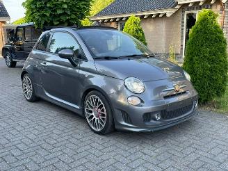 Schadeauto Fiat 500C ABARTH 595 TURISMO AUTO LEDER 118 kw 2013/2