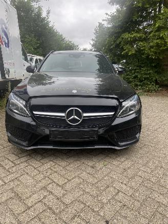 Vaurioauto  passenger cars Mercedes C-klasse C 220 BLEUTEC COMBI 2014/12