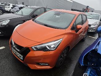 skadebil auto Nissan Micra 0.9 igt 2017/8