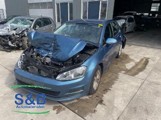 uszkodzony samochody osobowe Volkswagen Golf Golf VII (AUA), Hatchback, 2012 / 2021 1.6 TDI BlueMotion 16V 2014/12