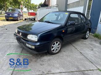 disassembly passenger cars Volkswagen Golf Golf III Cabrio (1E), Cabrio, 1993 / 1998 1.8 1996/3