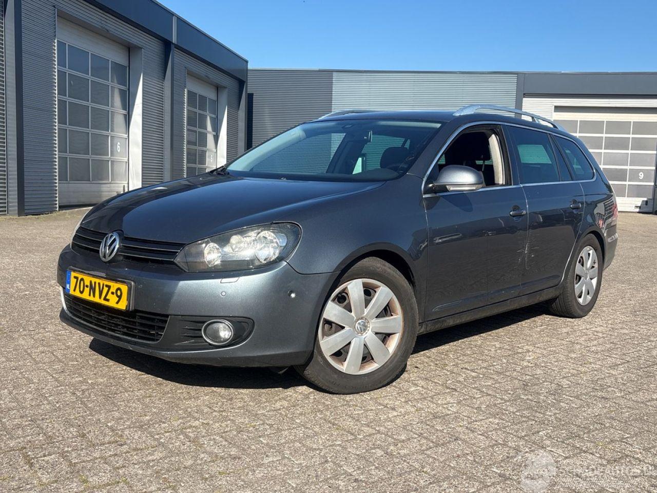 Volkswagen Golf 1.6 TDI 16V 105 Combi/o  Diesel 1.596cc 77kW (105pk) FWD 2009-07/2013-07  CAYC