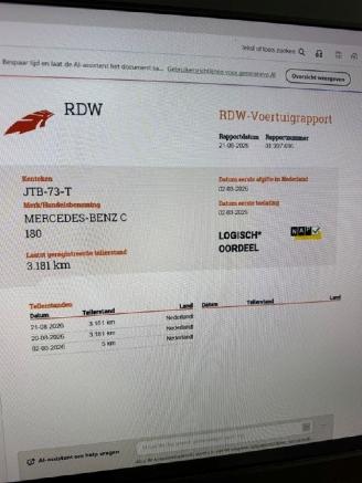 Mercedes C-klasse 180 Business Line Hybride picture 34