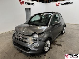 Damaged car Fiat 500  2022/12