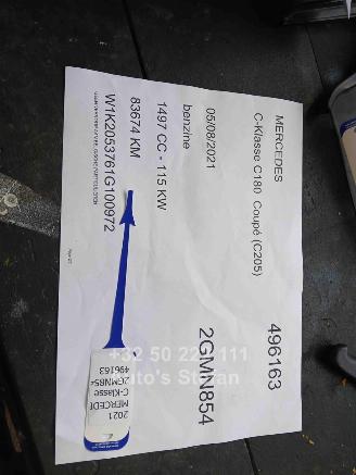 Mercedes C-klasse 180 OUPE picture 51