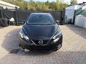 krockskadad bil auto Nissan Micra BENZINE - AUTOMATIC 2022/8