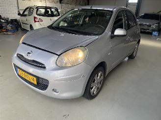 Vaurioauto  passenger cars Nissan Micra 1.2 Connect Edition Airco 2011/5
