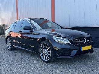 Unfallwagen Mercedes C-klasse C200 AMG NAP PANO DESIGNO STOELEN 2016/1