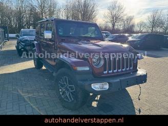 krockskadad bil auto Jeep Wrangler Unlimited Plug-In Hybrid Sahara 2021/12