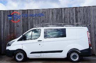 Coche accidentado Ford Tourneo Custom 2.2 TDCi Dubbele Cabine L1H1 Airco Trekhaak 74KW Euro 5 2016/7