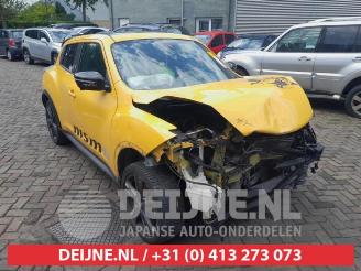 Coche siniestrado Nissan Juke Juke (F15), SUV, 2010 / 2019 1.2 DIG-T 16V 2015