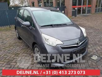 rozbiórka samochody osobowe Toyota Verso S Verso S, MPV, 2010 / 2016 1.33 16V Dual VVT-I 2012/2