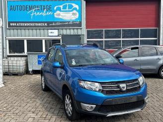 disassembly passenger cars Dacia Sandero Sandero II, Hatchback, 2012 0.9 TCE 12V 2016/12