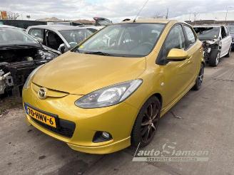 rozbiórka samochody osobowe Mazda 2 2 (DE), Hatchback, 2007 / 2015 1.3 16V S-VT 2009/1